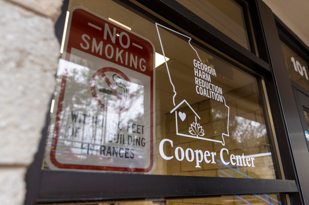 The GHRC opened the Cooper Center a year ago in a beige brick office building on Memorial Drive. | Photo: Alyssa Pointer