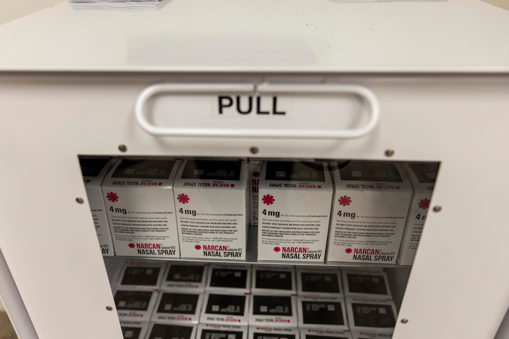 GHRC locations give clients Narcan—an opioid overdose treatment—for free. | Photo: Alyssa Pointer