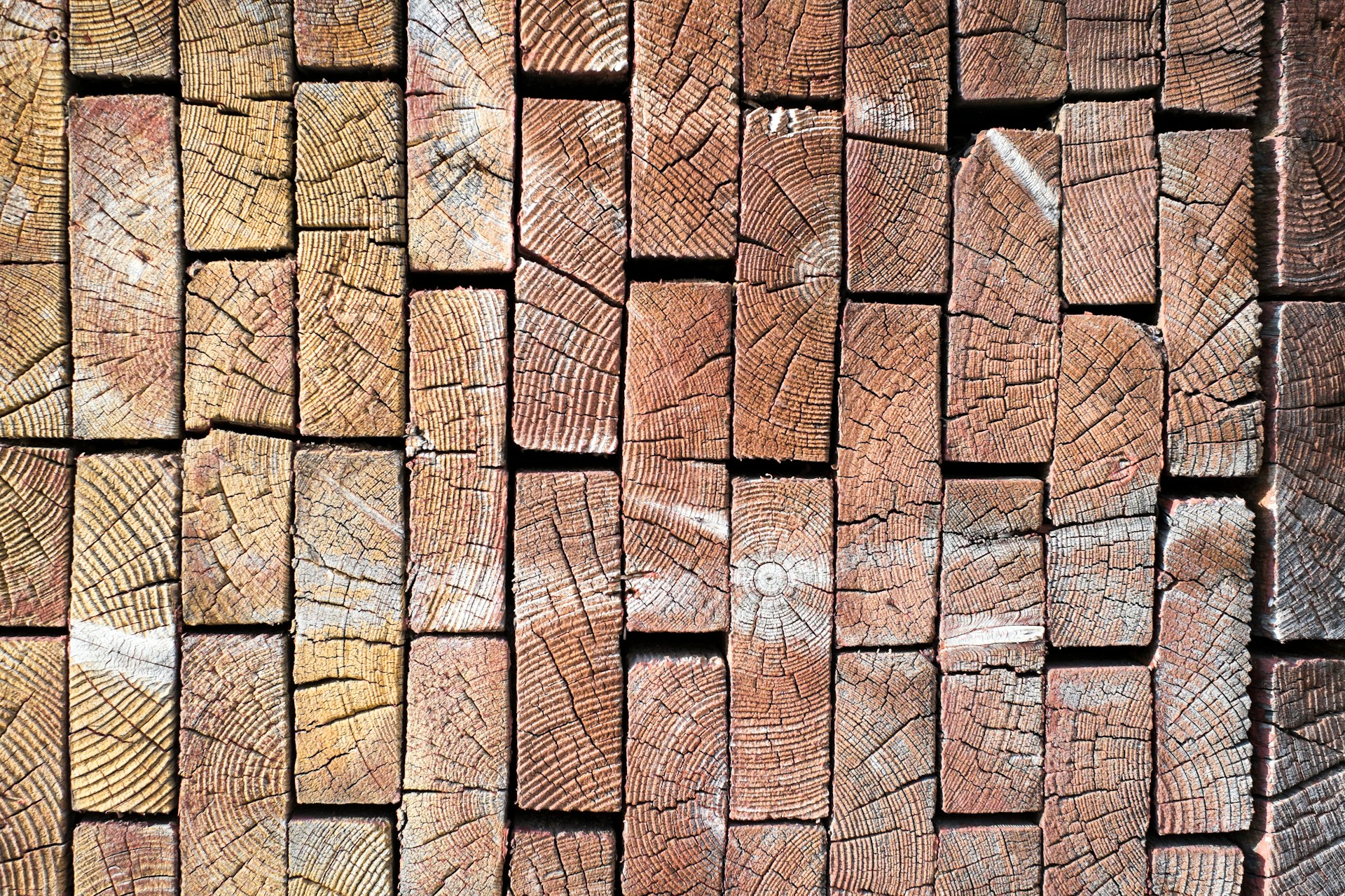 A photo of wood planks.