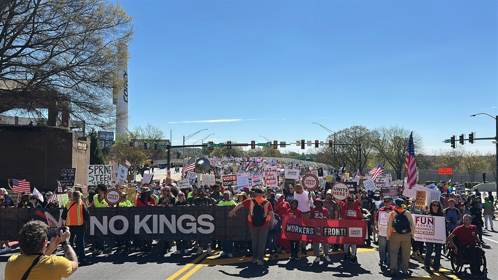 No Kings rally at the Georgia State Capitol in Atlanta
