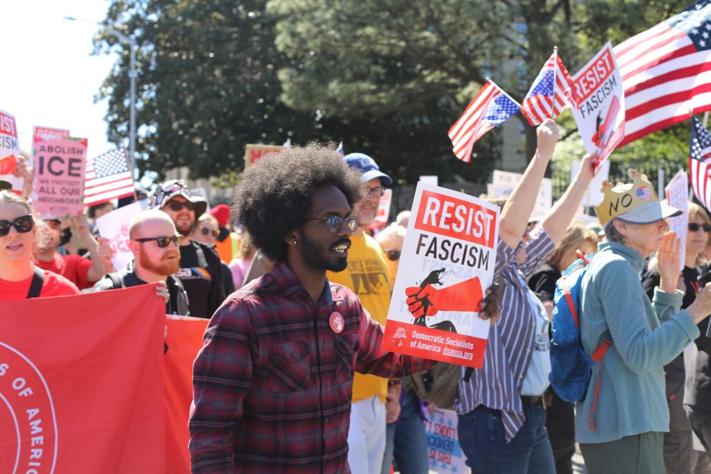 Mathewos Samson launches DSA campaign for Georgia House District 58 at Manuel's Tavern